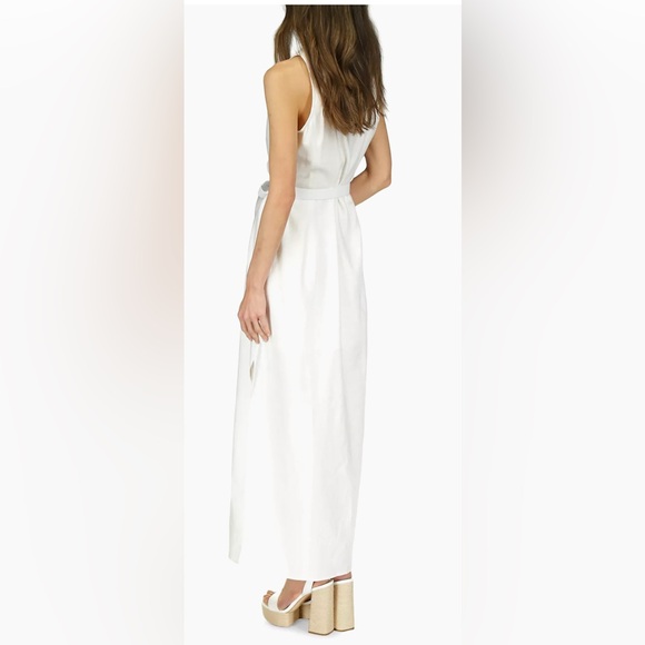 Michael Kors Petite Belted -Button Down Maxi Dress - Picture 6 of 7